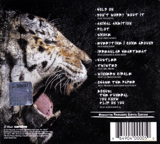 50 Cent: Animal Ambition: An Untamed Desire To Win (Deluxe) (digipack) [CD]+[DVD]