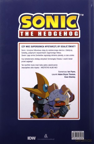 Wszystko albo nic 2. Sonic the Hedgehog (Tom 14) - Ian Flynn, Tracy Yardley, Adam Bryce Thomas [KOMIKS]
