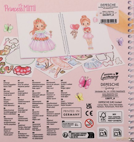 Zestaw Dress Me Up Princess Mimi 13577A
