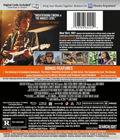 A Complete Unknown (Kompletnie nieznany) [Blu-Ray]