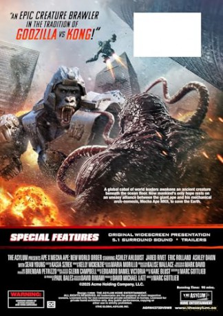 Ape x Mecha Ape: New World Order [DVD]