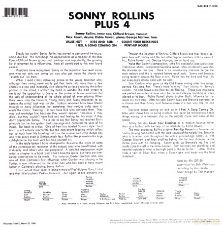 Sonny Rollins: Plus Four [WINYL]