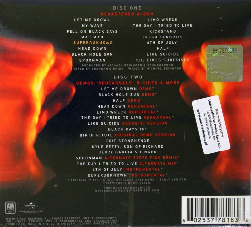 Soundgarden: Superunknown (Deluxe) Ltd. [2CD]