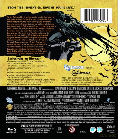 Batman Year One (Batman: Rok pierwszy) [Blu-Ray]