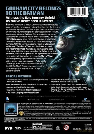 DCU: Batman: The Dark Knight Returns Deluxe Edition [DVD]