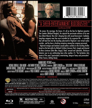 Disclosure (W sieci) [Blu-Ray]