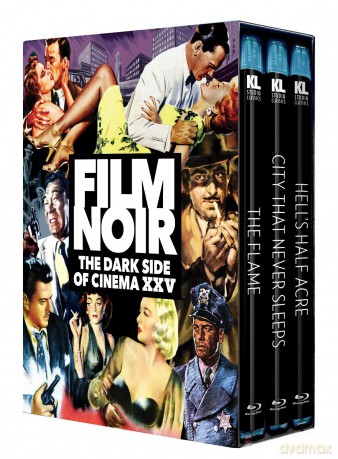Film Noir: The Dark Side of Cinema XXV (The Flame/ The City That Never Sleeps/ Hell's Half Acre) [3xBlu-Ray]