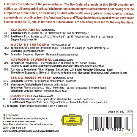 Liszt Legacy [10CD]