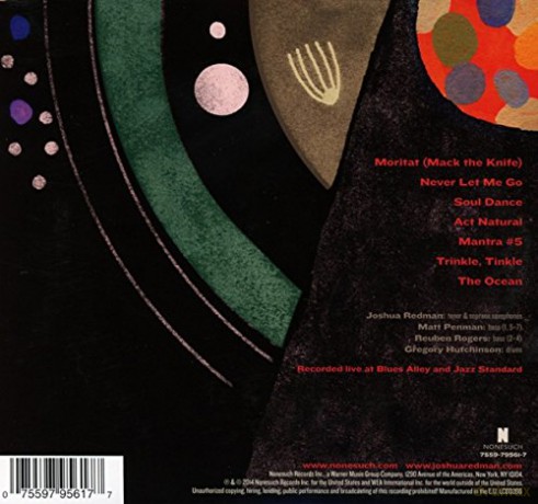 Joshua Redman: Trios Live [CD]