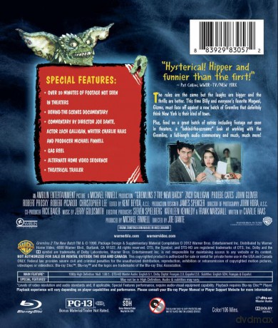 Gremlins 2: The New Batch (Gremliny 2) [Blu-Ray]