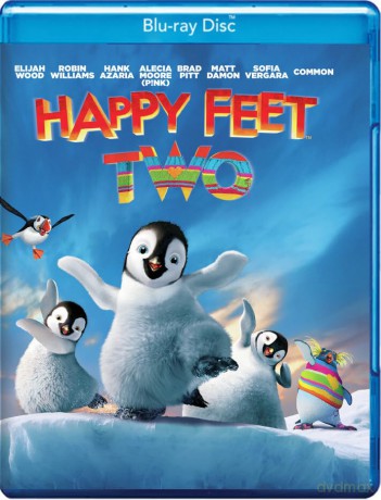 Happy Feet 2 (Happy Feet: Tupot małych stóp 2) [Blu-Ray]+[DVD]