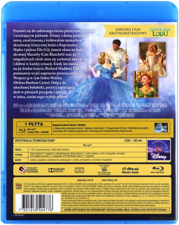 Kopciuszek (Disney) [Blu-Ray]
