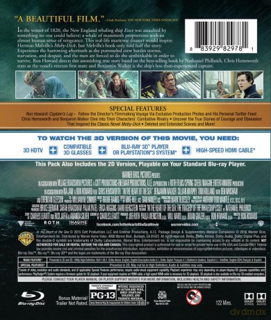 In the Heart of the Sea (W samym sercu morza) [Blu-Ray]