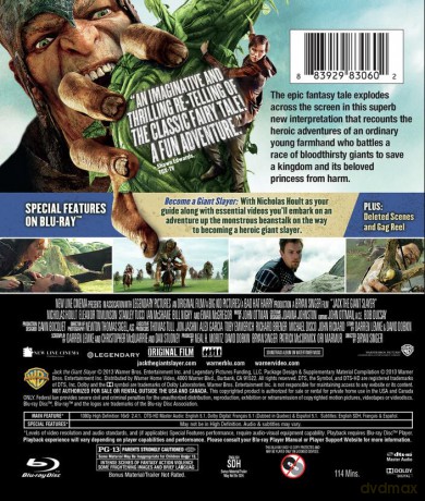 Jack the Giant Slayer (Jack, pogromca olbrzymów) [Blu-Ray]