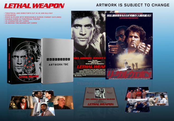 Lethal Weapon (Collector's Edition Steelbook With Poster and Art Cards) [DVD]
