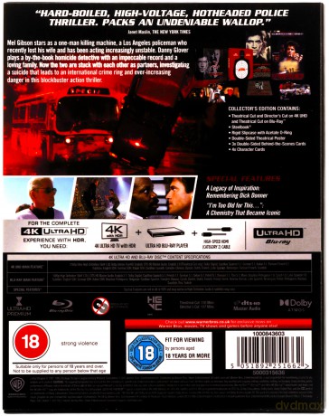 Lethal Weapon (Collector's Edition Steelbook With Poster and Art Cards) [DVD]