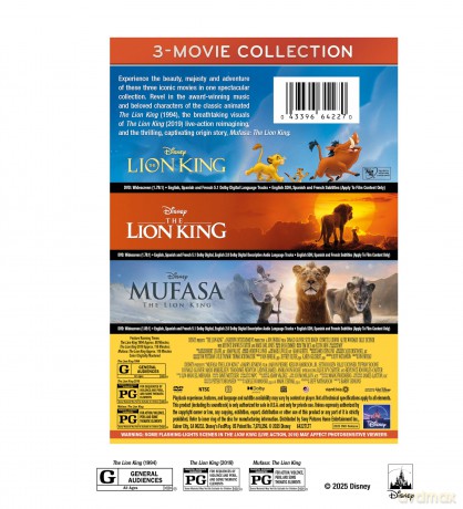 Lion King 3-Movie Collection - Multi-Feature (3 Discs) - [3DVD]