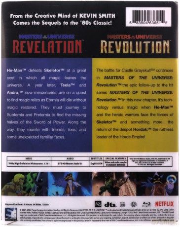 Masters of the Universe: Revelation/Revolution (steelbook) [3xBlu-Ray]