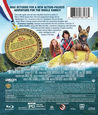 Max 2: White House Hero [Blu-Ray]