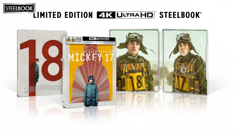 Mickey 17 (steelbook) [Blu-Ray 4K]
