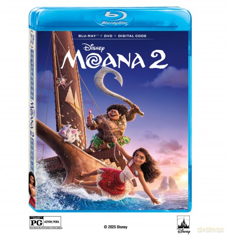 Moana 2 (Vaiana 2) [Blu-Ray]+[DVD]