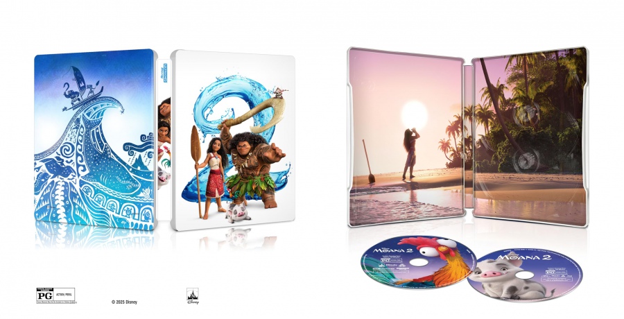 Moana 2 (Vaiana 2) (steelbook) [Blu-Ray 4K]+[Blu-Ray]