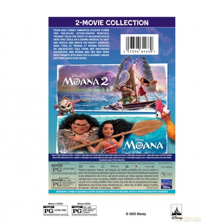 Moana 2/Moana - Movie Collection - Multi-Feature [2DVD]