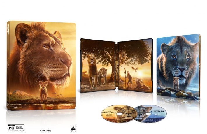 Mufasa: The Lion King (Mufasa: Król Lew) (steelbook) [Blu-Ray 4K]+[Blu-Ray]