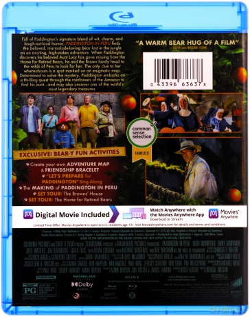 Paddington In Peru (Paddington w Peru) [Blu-Ray]