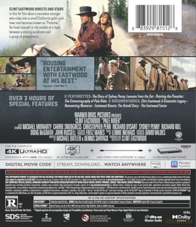 Pale Rider (Niesamowity jeździec) [Blu-Ray 4K]