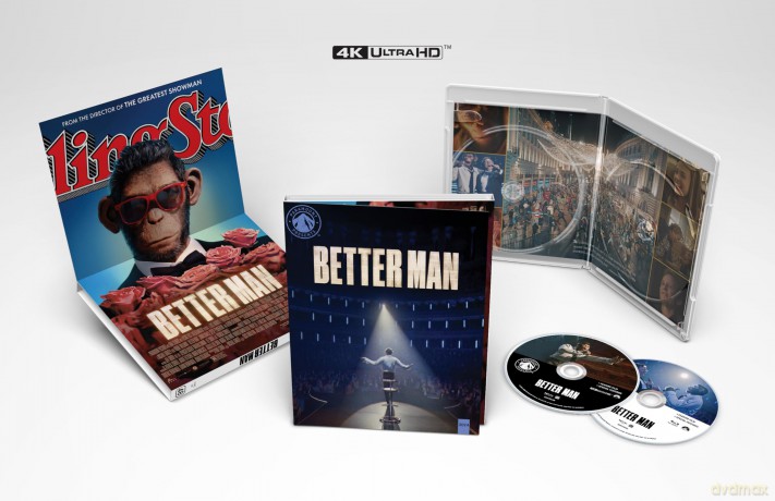 Better Man (Better Man: Niesamowity Robbie Williams) [Blu-Ray 4K]+[Blu-Ray]