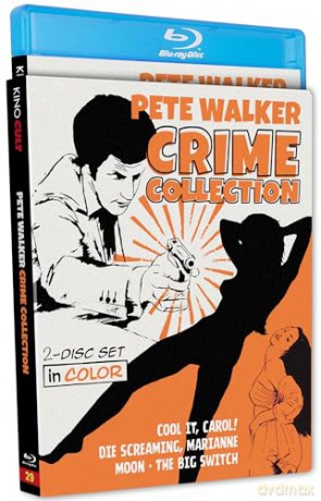 Pete Walker Crime Collection: Die Screaming, Marianne / Cool It, Carol! aka The Dirtiest Girl I Ever Met / The Big Switch / Moon - Man of Violence (Kino Cult #29) [2xBlu-Ray]