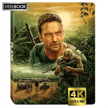 Plane (Przerwany lot) (steelbook) [Blu-Ray 4K]+[Blu-Ray]