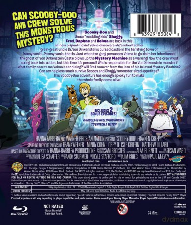 Scooby - Doo! Frankencreepy (Scooby-Doo! Frankenstrachy) [Blu-Ray]