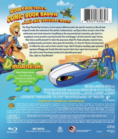 Scooby-Doo!: Mask of the Blue Falcon (Scooby Doo: Maska Błękitnego Sokoła) [Blu-Ray]