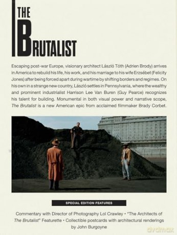 The Brutalist (Brutalista) [Blu-Ray]