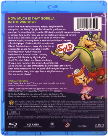 The Magilla Gorilla Show (Goryl Magilla) The Complete Series [3xBlu-Ray]