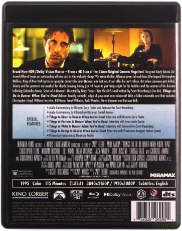Things to Do in Denver When You're Dead (Rzeczy, które robisz w Denver będąc martwym) [Blu-Ray 4K]+[Blu-Ray]
