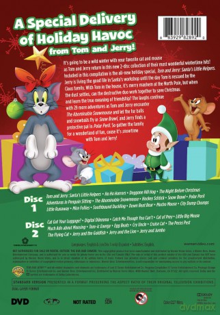 Tom and Jerry: Santa's Little Helpers [DVD]