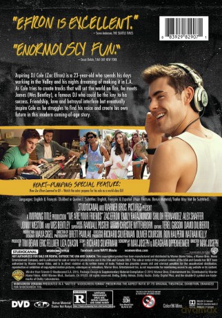 We Are Your Friends [DVD]