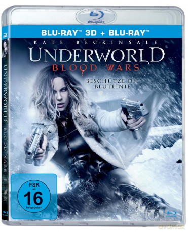 Underworld: Blood Wars (Underworld: Wojny krwi) [Blu-Ray 3D]+[Blu-Ray]