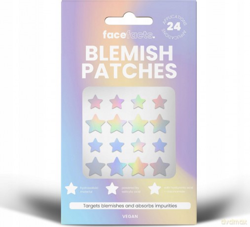 Face Facts Plastry na wypryski Holographic Stars