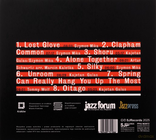Kajetan Galas Organ Spot: Oitago [CD]