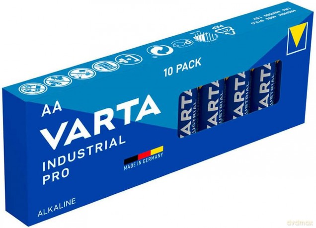 Baterie alkaliczne R6 Industrial PRO 10 sztuk karton