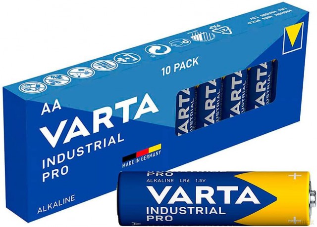 Baterie alkaliczne R6 Industrial PRO 10 sztuk karton