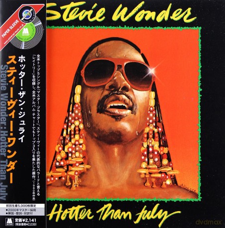 Stevie Wonder: Hotter Than (Japanese Papersleeve) [CD]