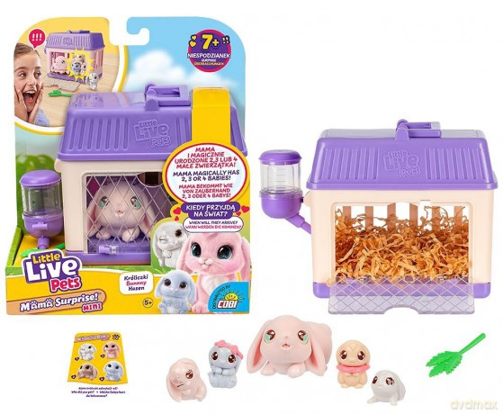Figurka Little Live Pets - Mama Surprise Mini królik [FIGURKA]