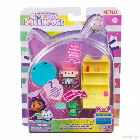 Figurki Koci Domek Gabi Bobble KitFurn, Bby Box [FIGURKA]