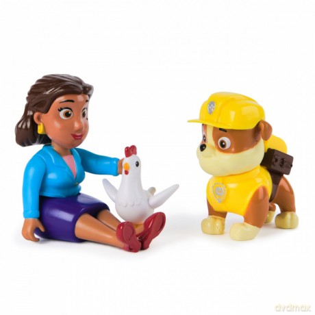 Figurki Psi Patrol Rubble, Goodway, Chickaletta [FIGURKA]