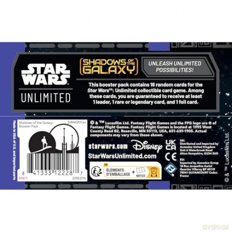 Gra Star Wars: Unlimited - Shadows of the Galaxy - Booster Box [GRA]
